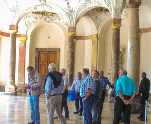 Die Schaffigen Rentner in der Residenz Würzburg