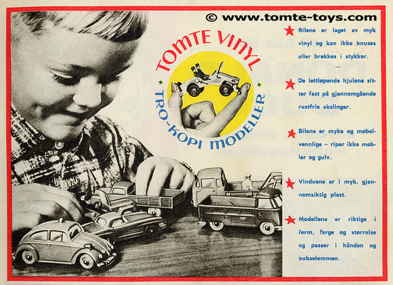 Advertentie Tomte uit 1963.