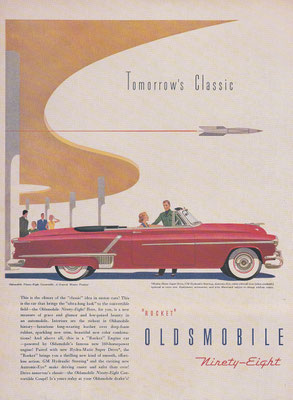 Advertentie OLdsmobile.