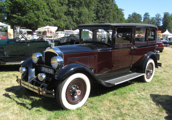 Packard 526 Limousine uit 1928 (Concours d'Élégance 2018 op Paleis Het Loo in Apeldoorn).