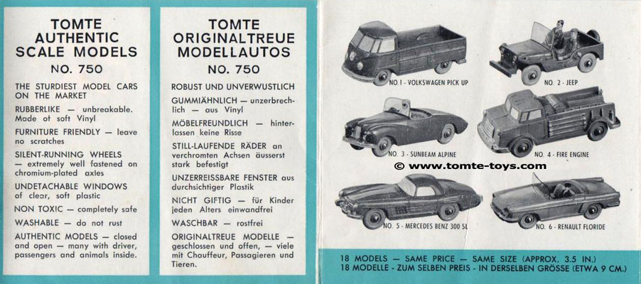 Folder Tomte uit 1964.
