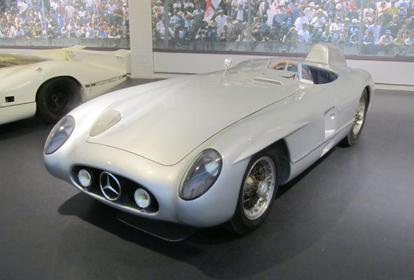 Mercedes-Benz Biplace Course 300 SLR uit 1955 (Collection Schlumpf).