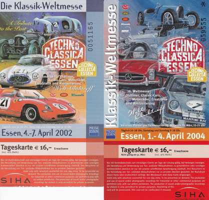 Techno Classica Essen 2002 en 2004.