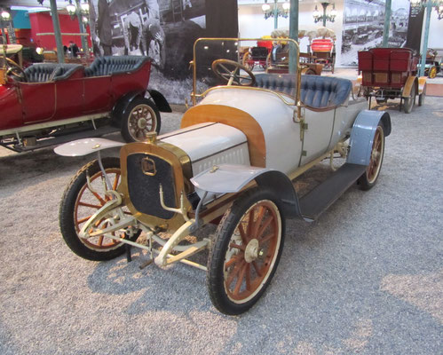 Delahaye Torpedo Type 28A uit 1908 (Collection Schlumpf).