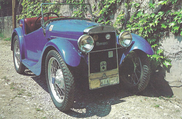 Rosengart Ariette uit 1928/1929.