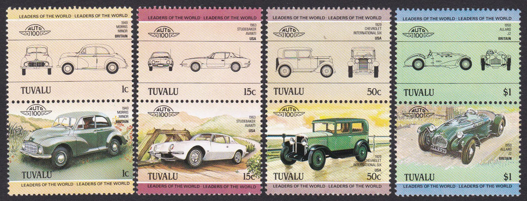 Postzegels Tuvalu 1984 (293-300).