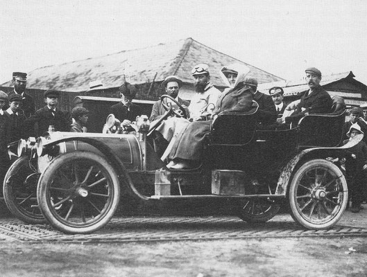 Delaunay Belleville 20hp viercilinder uit 1906/1907.