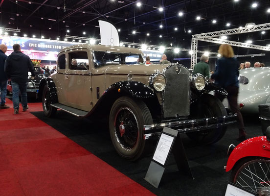 Lancia Dilambda Coupé uit 1929. (Interclassics Maastricht 2020)