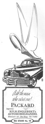 Nederlandse advertentie voor Packard.