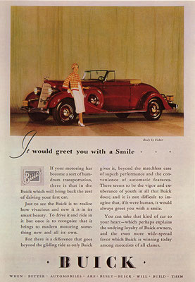 Advertentie Buick.