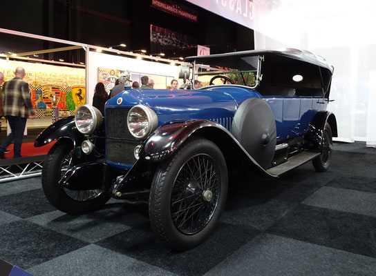 Minerva 00 Vanden Plas uit 1921, ex Koning Albert I van België. (Interclassics Maastricht 2020)