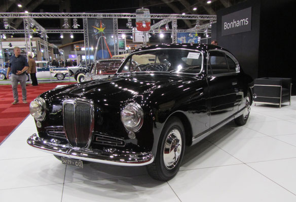 Lancia Aurelia B50 Coupé uit 1960. (Interclassics Brussels 2018)
