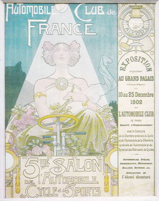 Affiche voor de Salon in 1902 in Parijs.