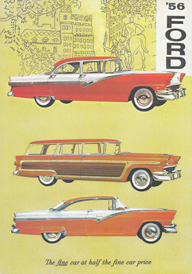 Reclame van Ford uit 1956.