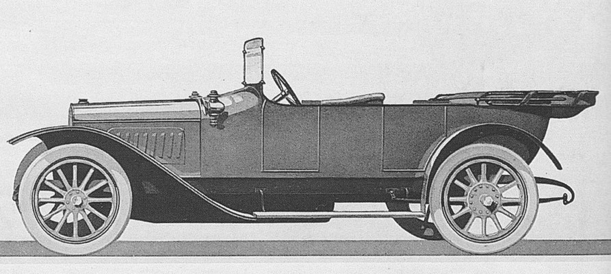 Brasier C10, gebouwd van 1910 tot 1914.