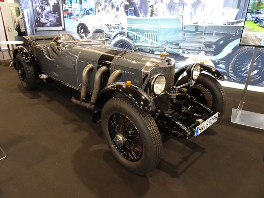 Mercedes-Benz 710 SS uit 1929, 6-cilinder in lijn, 7020 cc, 225 pk. (Techno Classica Essen 2024)