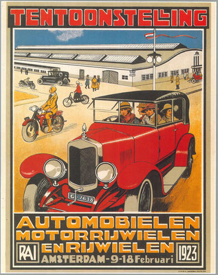 Affiche voor de RAI 1923.