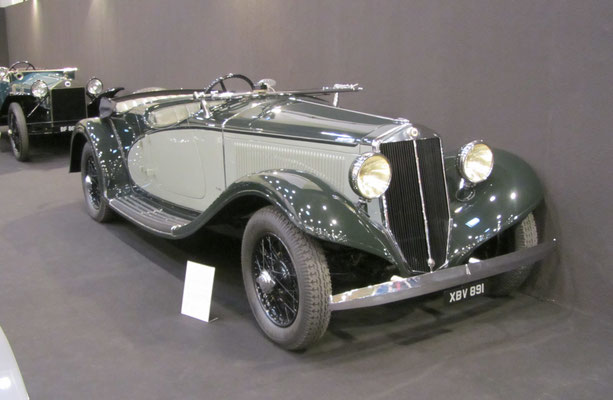Lancia Astura 3e Series Short Chassis Torpedo Sport Viotti uit 1934. (Techno Classica Essen 2019)