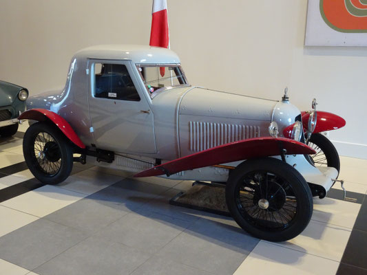 Amilcar CGSS Coupe Duval uit 1927. (Louwman Museum Den Haag)