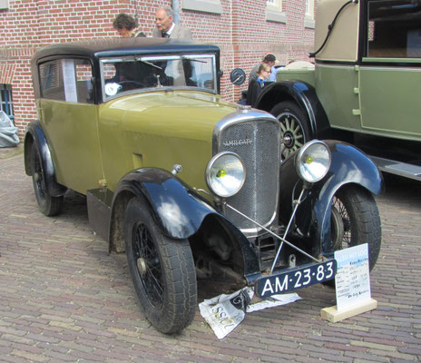 Amilcar Martin uit 1928. (Concours d'Élégance 2016 op Paleis Het Loo in Apeldoorn)