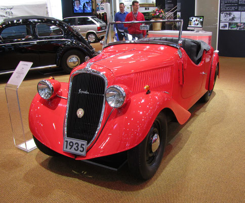 Skoda Popular uit 1935. (Techno Classica 2016 in Essen)