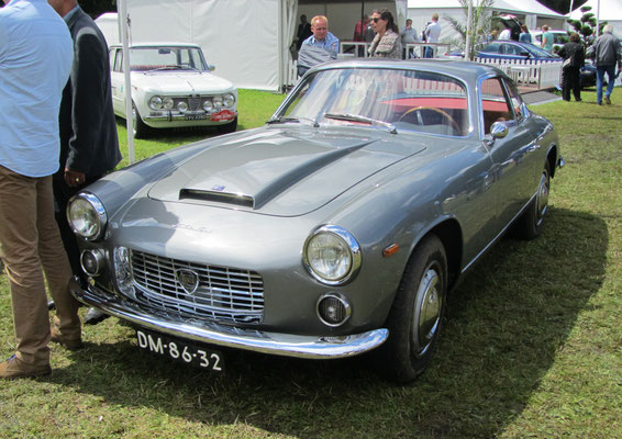 Lancia Flaminia Sport uit 1961 met een carrosserie van Zagato uit Milaan.