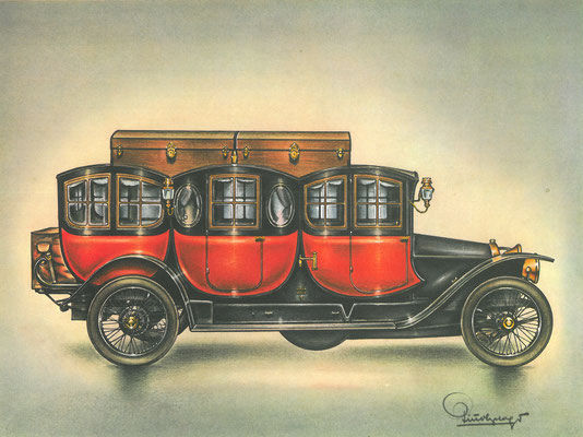 Een Grégoire uit 1913, getekend door Piet Olyslager.
