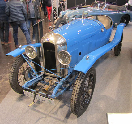 Amilcar CGS (Chassis Grand Sport) Boattail uit 1925 met een carrosserie van Ch. Duval. (Techno Classica 2018 in Essen)