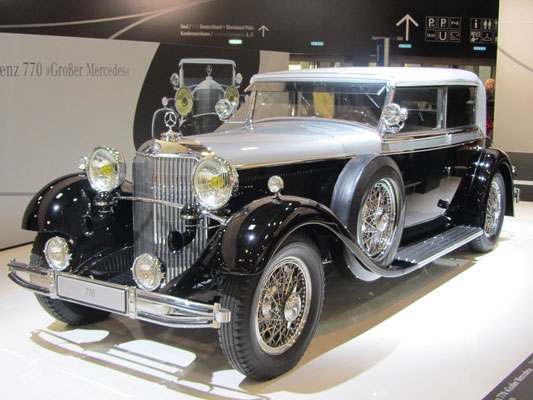 Mercedes-Benz 770. (Techno Classica 2013 in Essen)
