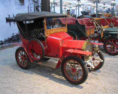 Le Zèbre Torpedo Type A uit 1910 (Collection Schlumpf).