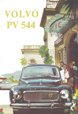 Advertentie Volvo PV 544.