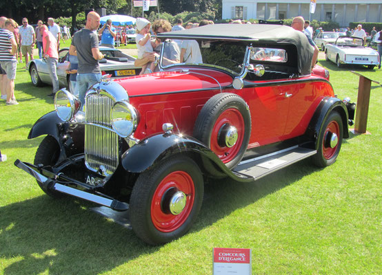 Citroën C4 MFP Roadster uit 1932. (Concours d’Elegance Paleis Soestdijk 2019)