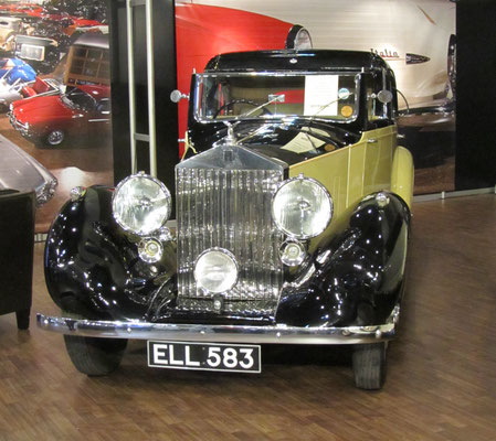 Rolls-Royce 25-30 HP, Coupe De Ville, Gurney Nutting uit 1938.