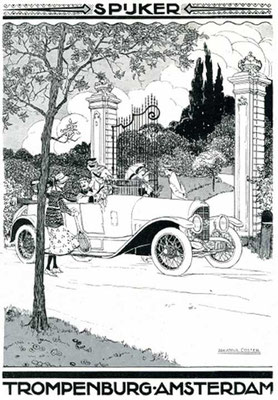 Advertentie voor Spyker uit 1919.