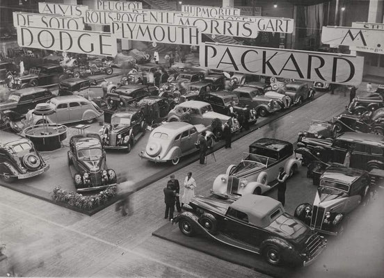 Paris Auto Show 1937.