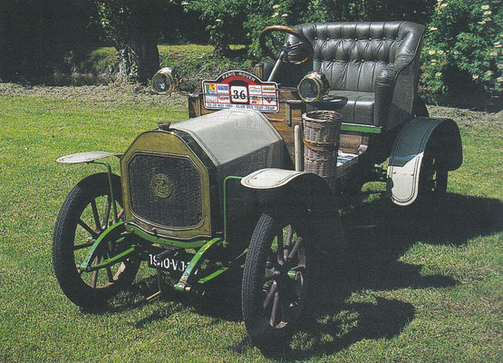 Le Zèbre 5 HP uit 1910.