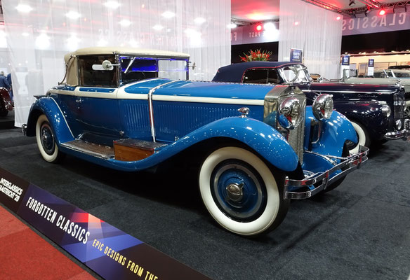 Isotta Fraschini Tipo 8A uit 1929 met een Roadster carrosserie van Castagna. (Interclassics Maastricht 2020)