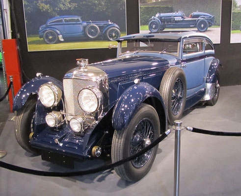 Bentley Speed Six Sportsman Coupé met een carrosserie van Gurney Nutting.