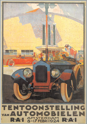 Affiche voor de RAI 1924.