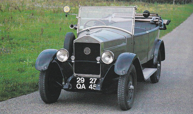 Mathis MY uit 1927.