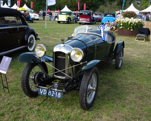 Amilcar CGS3 Duval uit 1926 op Wheels Mariënwaerdt 2025.