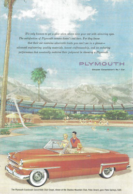 Advertentie Plymouth.