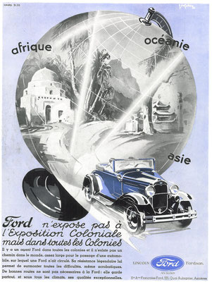 Franse advertentie van Ford.