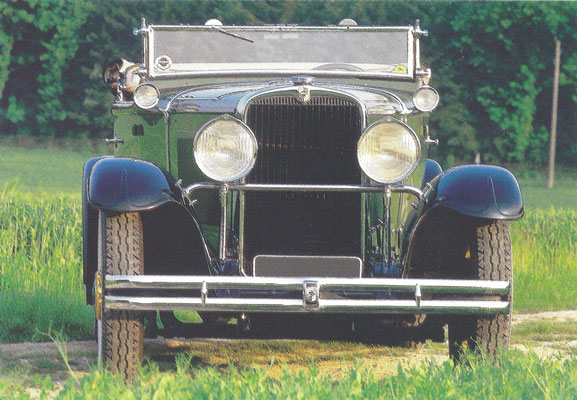 Nash Twin Ignition Six Cabriolet Spider 481 uit 1930.