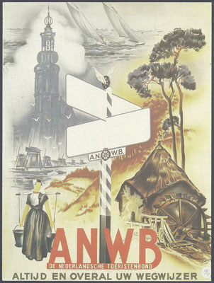 Affiche van de A.N.W.B. 