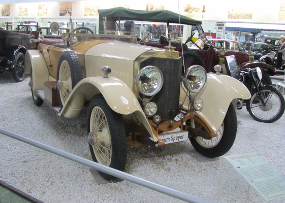 Mercedes 28 95 uit 1922. (Technik Museum Sinsheim)
