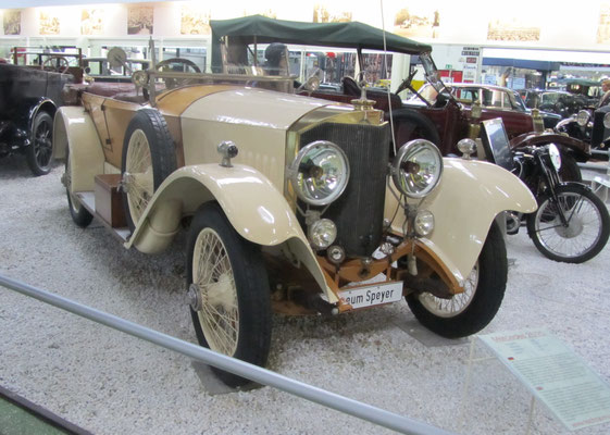 Mercedes 28 95 uit 1922. (Technik Museum Sinsheim)