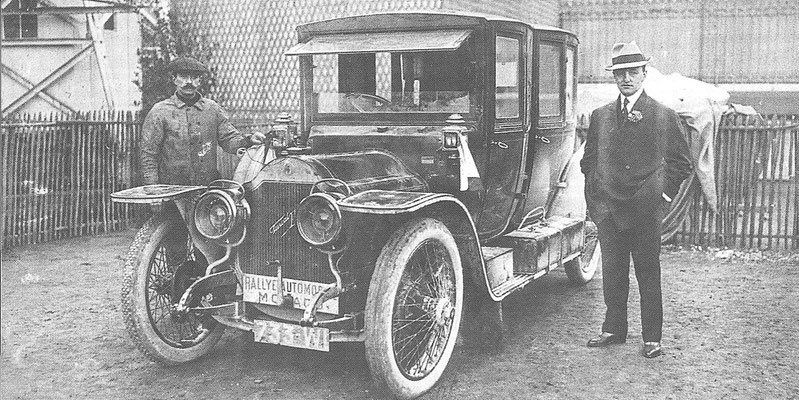 Henri Rougier met een Turcat-Méry 18 HP 3,3 liter won in 1911 de Rally van Monte Carlo.