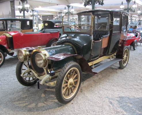 Delaunay Belleville Coupé-Chauffeur Type HB6 uit 1912 (Collection Schlumpf).