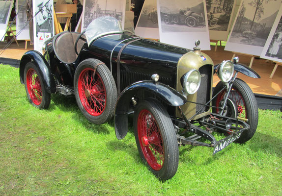 Amilcar CGSS uit 1927. (Concours d'Élégance 2016 op Paleis Het Loo in Apeldoorn)